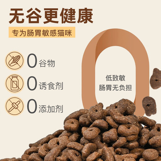 Baichan Famous Flower Youzhu freeze-dried cat food full price gluten-free high protein natural cat food adult cats and kittens weight gain cat food grain-free fish food 0 grain new packaging all-grade universal 10 Jin Jin equal to 0.5 kg (stocking package)