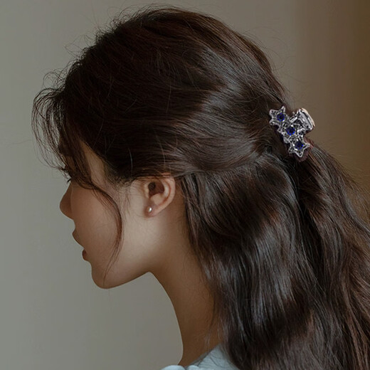 Xiang Wan Hair Clip Small Clip Women's Rhinestone Hair Clip Women's Small Clip Head Small Clip Side Hair Clip Girl's Birthday Gift