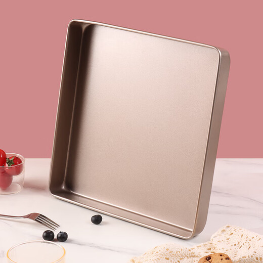 Baiji square baking pan oven special cake roll 28cm baked Swiss roll non-stick snowflake tiramisu mold