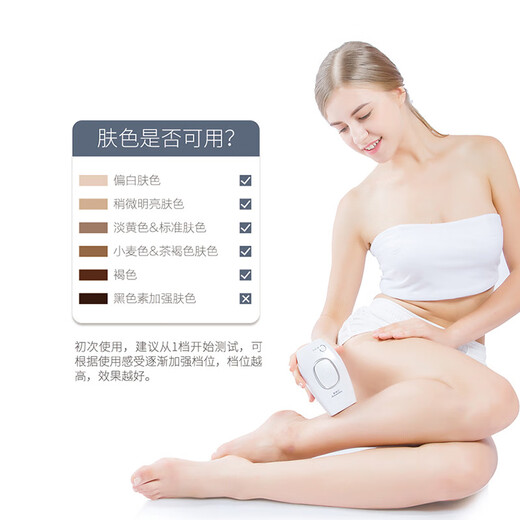 Aimanfun FDA510k Laser Hair Removal Device Home Whole Body Photon Hair Removal Device Hair Removal Machine Standard-Chinese Instructions