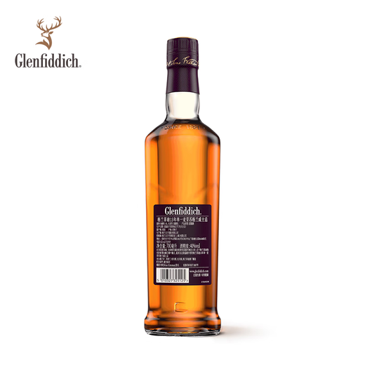 格兰菲迪（GLENFIDDICH）15年苏格兰单一麦芽威士忌700ml*12有盒 整箱囤货装 礼物送礼
