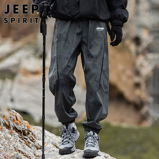 JEEP SPIRIT Jeep Assault Hose Herren Herbst und Winter Arbeitskleidung Freizeithose Herren lockere Leggings Sport trendige Hose