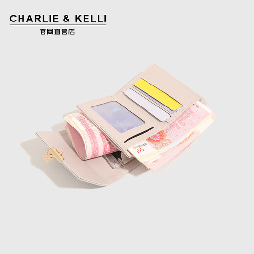 CHARLIE&KELLI brand small c&k women's coin purse card bag mini storage small bag 2025 new shoulder bag for women gray Bakura Sufa brand gift bag