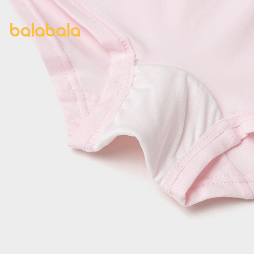 Balabala Melody co-branded girls' underwear cotton boxer children's four-corner unclip PP three-pack 209925170025
