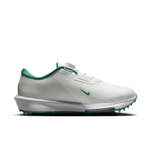 
Nike (NIKE) official INFINITY TOUR men's golf shoes wide version summer lightweight HQ2160 100 white/peacock green/dust photon color 41