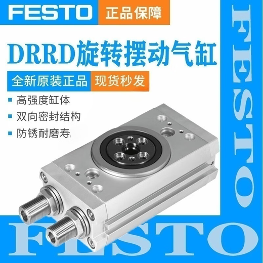 FESTOOL费斯托旋转摆动气缸DRRD8-12-16-20-25-32-35-180-FH-PA-Y9 DRRD-35-180-FH-Y9A  15471