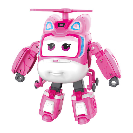 奥迪双钻（AULDEY）超级飞侠儿童玩具大变形机器人语音声光超级装备小爱生日礼物