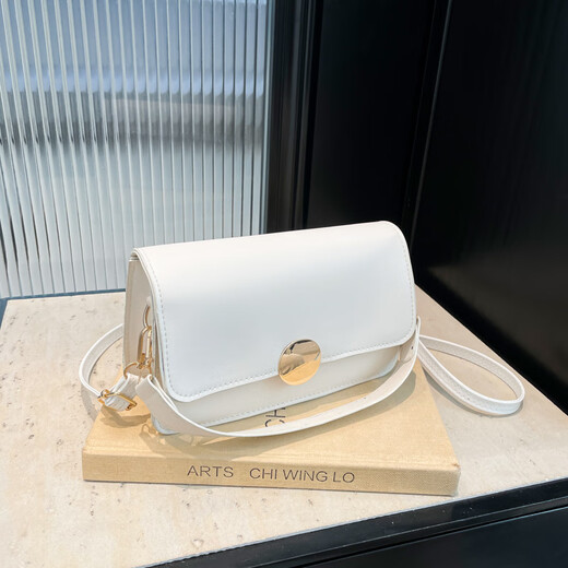 MEDYST洋气色女包时尚手拿包春季新款潮流休闲简约气质单肩斜挎包 卡其色