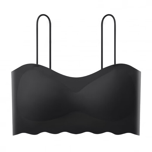 Summer ice silk sling backless cross seamless beautiful back wrap chest strap chest pad anti-exposure tube top base thin underwear white one size