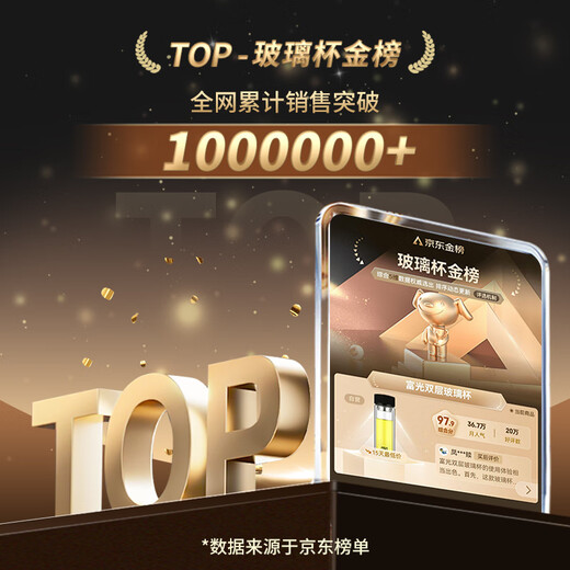 Fuguang men's and women's double-layer glass water cup supports group purchase customization 304 cups tea cups 400ML black