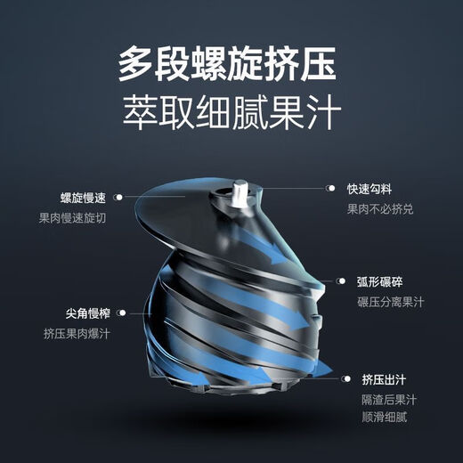 
Mofei MR9901 blue small juicer original juice 0 slag sense 3C certified original authentic guarantee Mofei MR9901 blue small juicer original juice 0 slag sense 3C certified original