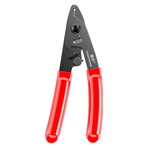 Fiber optic cold splicing tool set leather cable pliers optical power meter red light pen cutting knife hot melt cold splicing combination set one