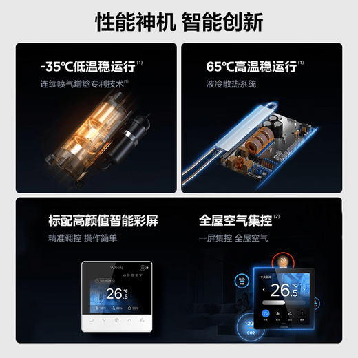 Hualing Central Air Conditioning Multi-split Duct Machine One-to-Multiple New Level Energy Efficiency Liquid Cooling Full DC Frequency Conversion Large Three-row Intelligent Connected Embedded Hidden God Machine Series Home Air Conditioner God Machine Large 6 HP One to Six New Level of Energy Efficiency