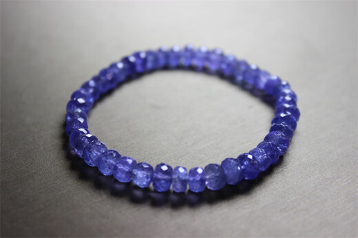 Feiyu A818 tanzanite bracelet, no color cast, beautiful gift, natural faceted shiny blue gemstone, sparkling and dazzling