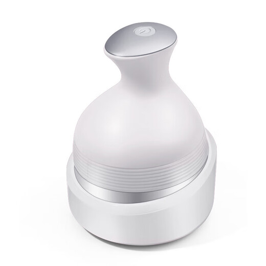 Cat massage head artifact four-claw massager pet head scratching artifact electric scratching device for cats and dogs cat massager (white)