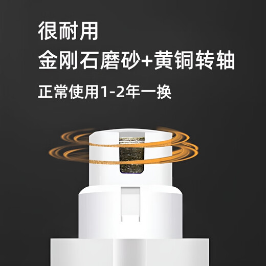 GERTHRON German Pet Nail Grinder Electric Pet Polishing Rechargeable Cat Nail Scissor Artifact Kitten Cat Catch Novice Knife Blue Lighted Enhanced Model 500mA + Replacement Grinding Head