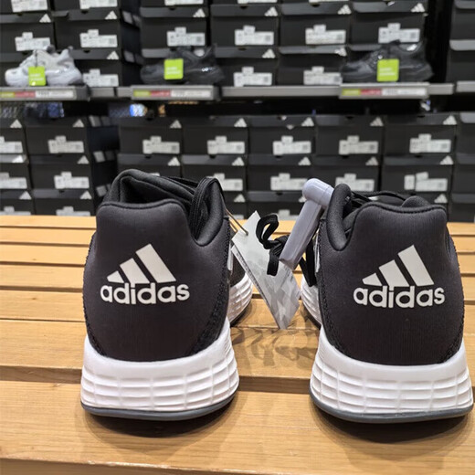 阿迪达斯男鞋2025夏季新款网面透气运动鞋轻便耐磨休闲鞋缓震跑步鞋 JQ9716/黑色 39