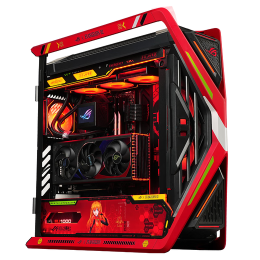 ASUS Genesis ROG family bucket R9 9950X3D RTX5090 Night God assembly computer AMD new AI learning game console Asuka trendy brand DIY custom assembly machine four R9 9950X3D+RTX5080