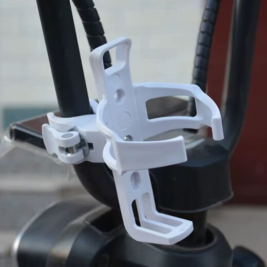 Baichao bicycle water bottle rack, no need to punch holes, hang it at will, universal mountain bike water cup holder, motorcycle water rack, bicycle accessories, thickened material - 1 piece of reflective sticker, no rack, hang it at will, upgraded material + 90 degree rotation