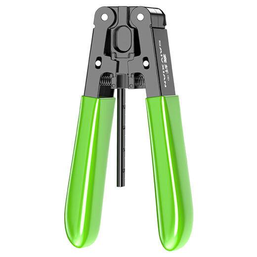 Sai fiber leather stripper stripper fiber optic cable stripper leather stripper fiber optic home tool metal fiber stripper green