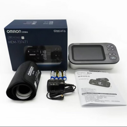 OMRON (OMRON) electronic blood pressure meter HEM-7374T1 household blood pressure measuring instrument high precision upper arm atrial fibrillation blood meter OMRON electronic blood pressure meter HEM-7374T1 household blood pressure measuring instrument