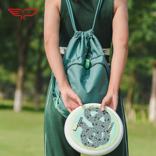 YIKUN DISCS Flying Disc Backpack Simple Waterproof Drawstring Lightweight Travel Sports Outdoor Backpack Navy