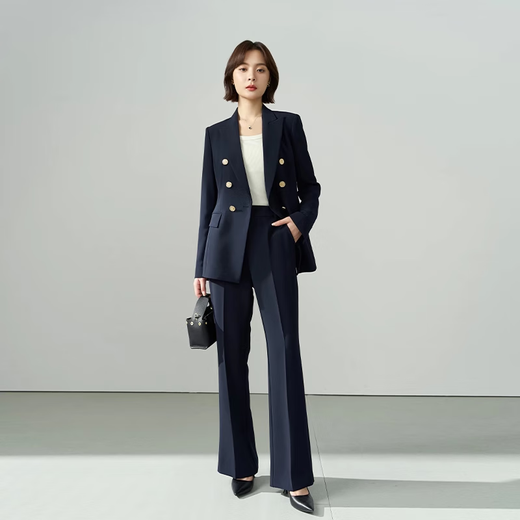 Lady Bird suit, female business attire, interview formal attire, high-end workplace suit for small people