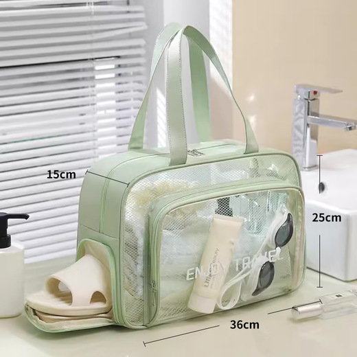 Bahainiao swimming bag, dry and wet separation, shoe compartment storage, men's and women's toiletry bag, bathing bag, handbag, waterproof bag