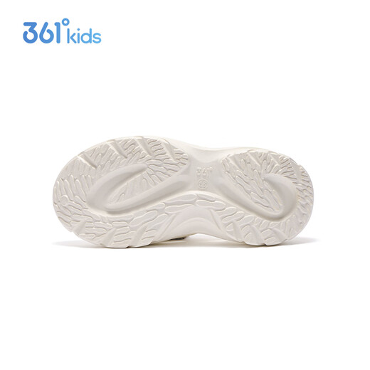 361 Children's Crocs 25 Summer Men's and Women's Breathable Soft Elastic Amphibious Beach Sandals White 36