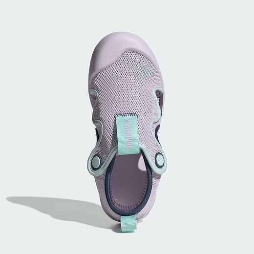 Adidas yykids children 2025 summer youth outdoor sports and leisure sandals JQ2283 28