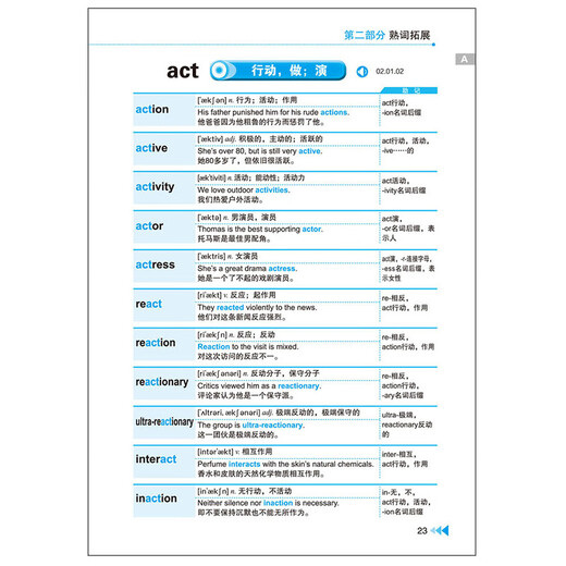 瞬间记单词 英语词汇熟词拓展 词根联想记忆法 外研社 高效记单词