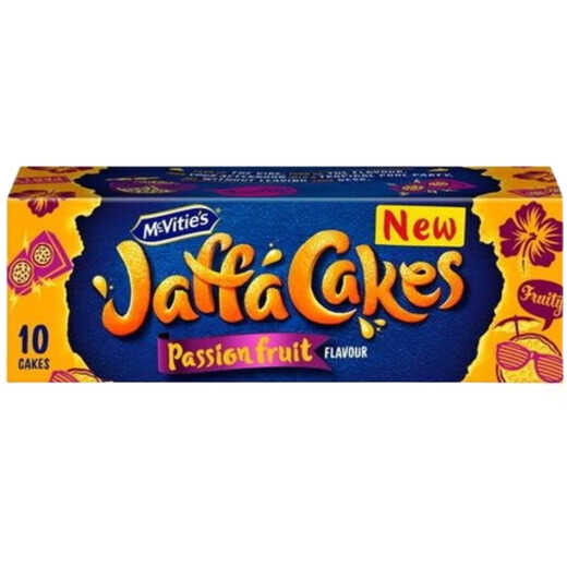 英国Jaffa Cakes Cake橙子/菠萝蛋糕Orange/Pineapple/Cranberry 樱桃味10片