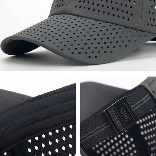 Red Dragonfly hat men's summer sun protection quick-drying baseball cap outdoor fishing visor soft top mesh sun peaked hat for women