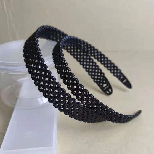 Adult toothed bangs hairband face wash versatile broken hairpin headband retro hairpin female headband clip 2.2cm wide flower headband