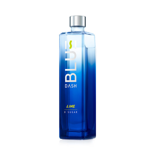 BLUE DASH 0 sugar 0 fat 15% lime flavored liqueur 550ml party