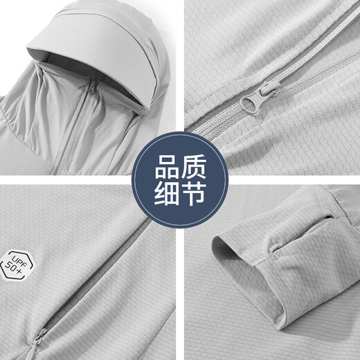 JEANSWEST couples sun protection clothing summer sunshade breathable anti-UV outdoor thin cool fishing skin clothing jacket for men and women