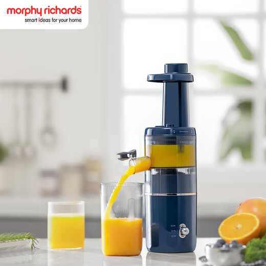 [90% neu] Mofei Haushalt Multifunktional Kochmaschine, vollautomatischer Saftabschlusse-Juicer Juicer MR9901 Blau