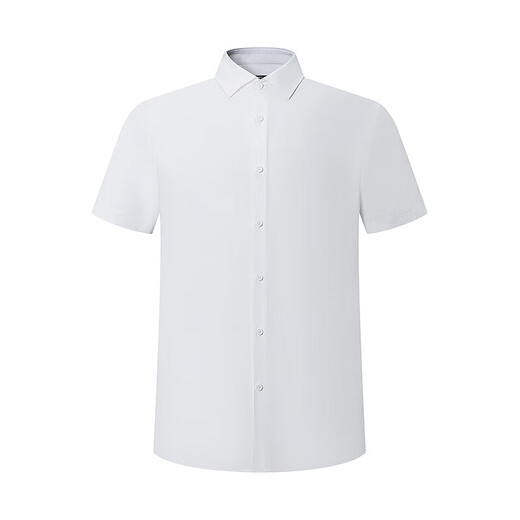 Seven Wolf [Mulberry Silk] Short-sleeved shirt for men in summer antibacterial comfortable skin-friendly and breathable business casual shirt for men
