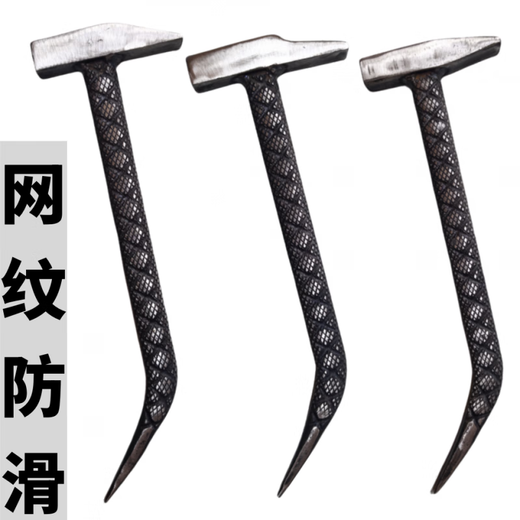 Zhonghun Craftsman made a special hammer for aluminum and wood aluminum molds, one-piece hammer, aluminum film tool, hammer head, aluminum mold hammer, high hardness, anti-slip, 250g monoclinic thread
