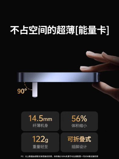 UGREEN绿联Ugreen绿联X753饼干氮化镓65W闪充湃Pro超薄充电器PD快充头适用苹 15816-饼干65w三款单头Pro