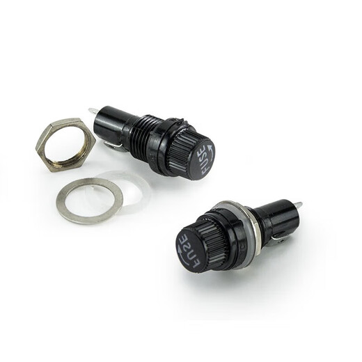 Huijun glass fuse tube circuit protection fuse 250V power socket circuit charger protection glass tube 5*20mm-10 fuse holders