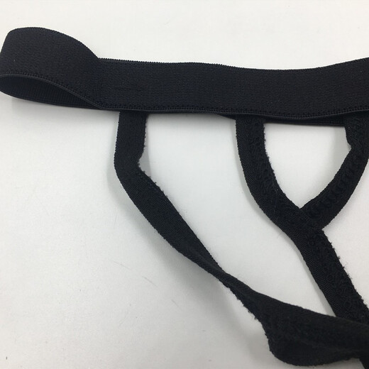 Private Shang Men's Sexy Underwear Mesh Panties Sexy Elastic Band Black T-Pants Thongs One Size 170Jin Jin is equal to 0.5kg within