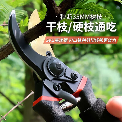 Monthly sales exceed 10,000. Stainless steel pruning shears, steel tree shears, branch pruners, flower branch scissors, dedicated for home gardening. Seiko boutique - 10 times more durable + Black Warrior style.