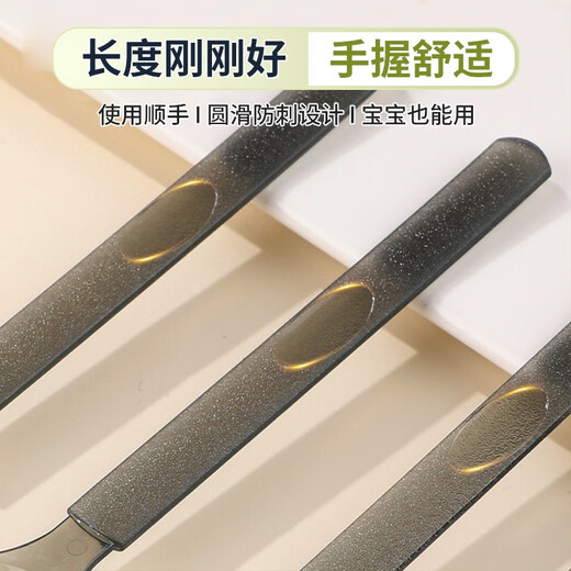 Jieribang disposable spoons 50 pieces individually packed food-grade spoons tableware dessert takeaway packaged picnic high temperature resistant household