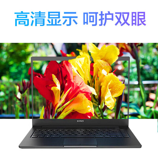 UNIS Ultibook14 High-End-Business-Notebook, dünn und leicht, Core i7-High-Definition-Mattbildschirm für Studenten, 10-Core i7-1255U/Ruiju-Core-Display/WiFi6, 16 GB Speicher + 1 TB Hochgeschwindigkeits-Solid-State/Standardkonfiguration