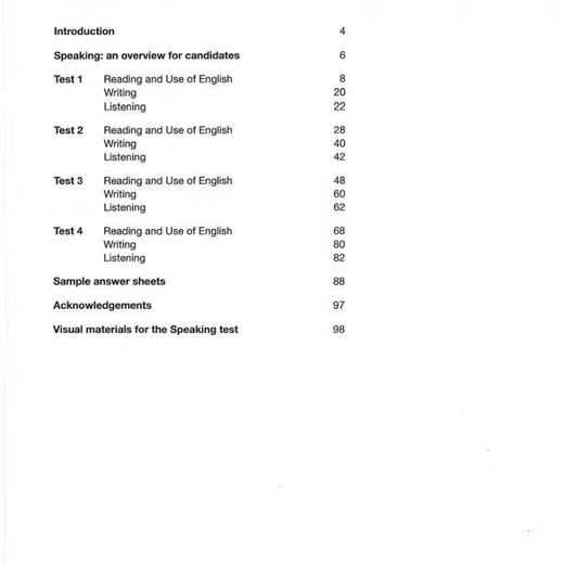 B2FIRST Cambridge General Level 5 Examination FCE Official Questions 1-4 (including answers) + Standard Edition 5 FCE Official Questions 5 (large A4 book)