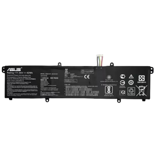 华硕原装V4050F EA豆ADOL14FQC REDOLBOOK14F X421笔记本电池B31N1911 ADOLL1421FQY