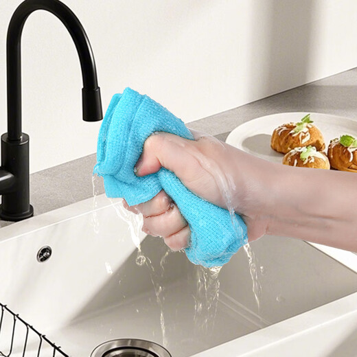 Jieliya hand-teared rags 25*25cm*20 weekly disposable lazy rags kitchen dishcloths