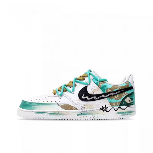 耐克（NIKE）球鞋定制 Dunk蛇年灵蛇结穗流苏国风低帮板鞋 不退不换 DD1391-100(Team17-金蛇狂舞S-B 40