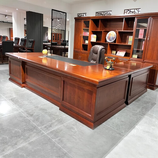 Tongta Chinese style desk boss desk president desk executive desk solid wood desk chairman office boss desk and chairs 2.4m boss desk